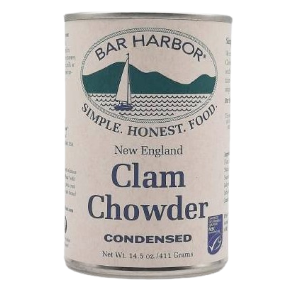 New England Clam Chowder Condensed 6/15 oz. Cans