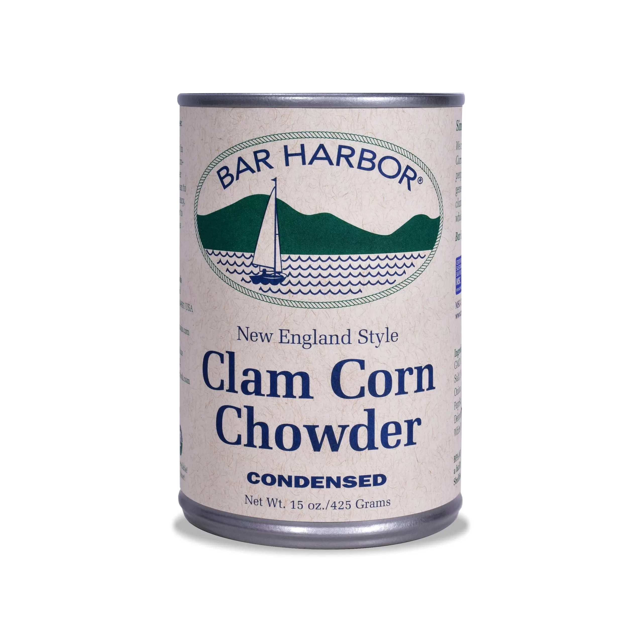 Clam Corn Chowder 6/15 oz. Cans Shop Bar Harbor®