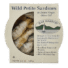 Wild Petite Sardines in Extra Virgin Olive Oil (12) 4.2 oz. cans