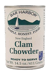 New England Clam Chowder Ready to Serve 6/14.5 oz. Cans